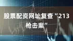 股票配资网址复查“213枪击案”
