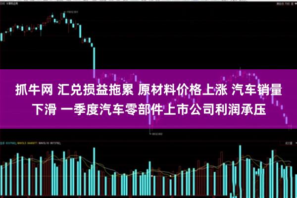 抓牛网 汇兑损益拖累 原材料价格上涨 汽车销量下滑 一季度汽车零部件上市公司利润承压
