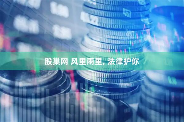 股巢网 风里雨里, 法律护你